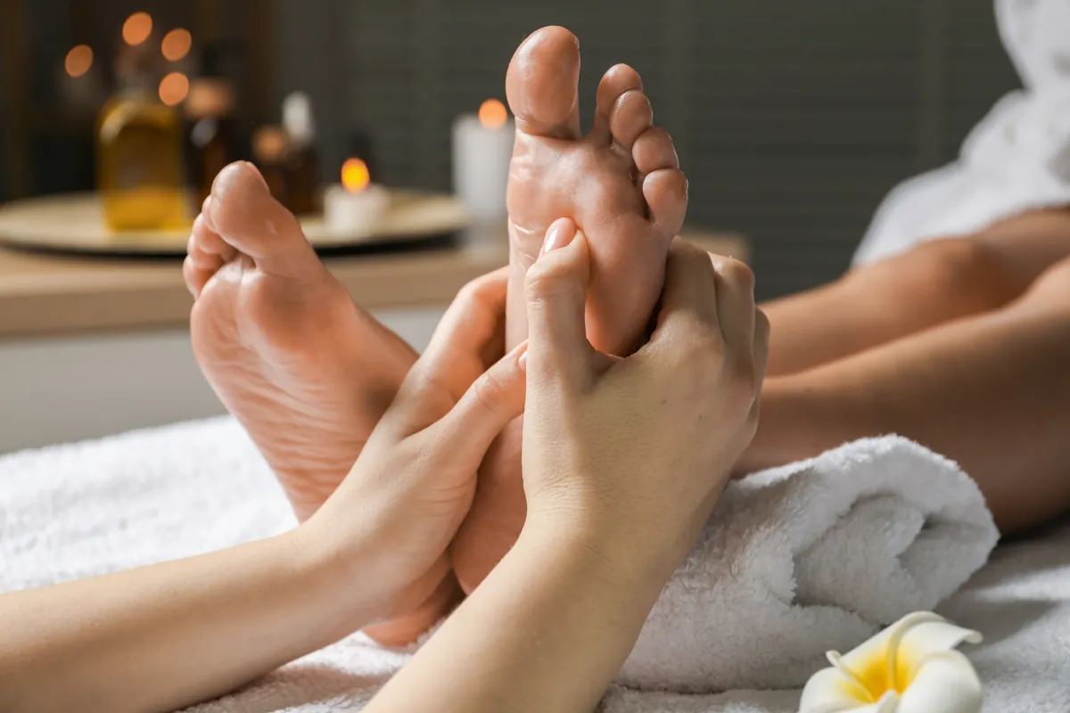 Fußreflexzonenmassage