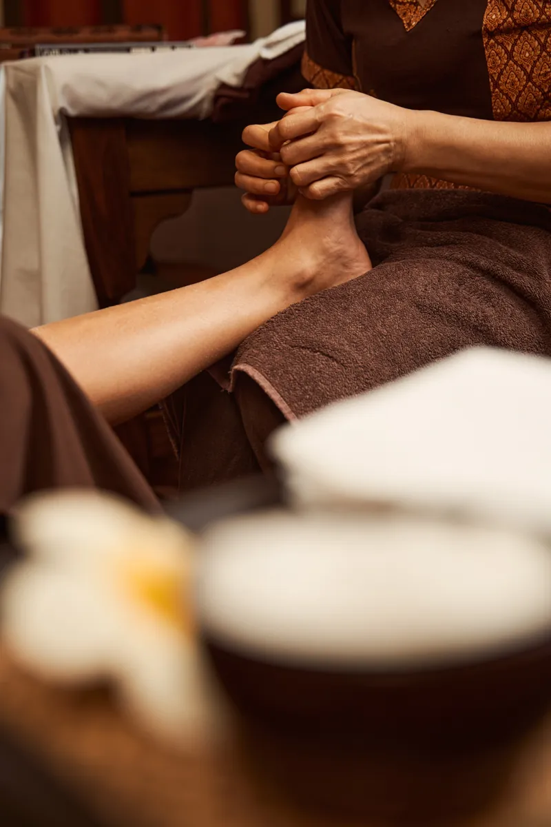 Fußreflexzonenmassage