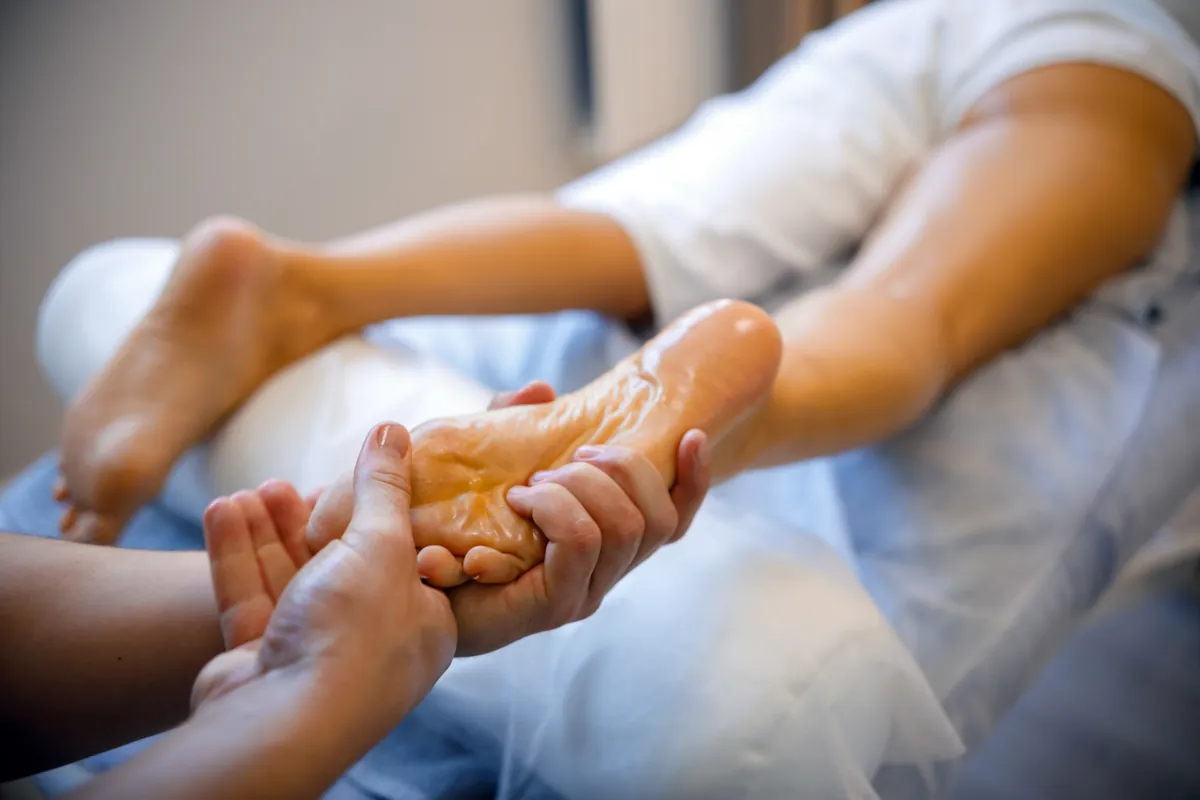 Fußreflexzonenmassage